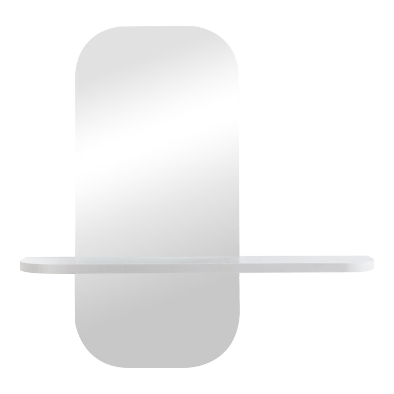 Огледало lunaria бяло mdf 60x11.5x60см
