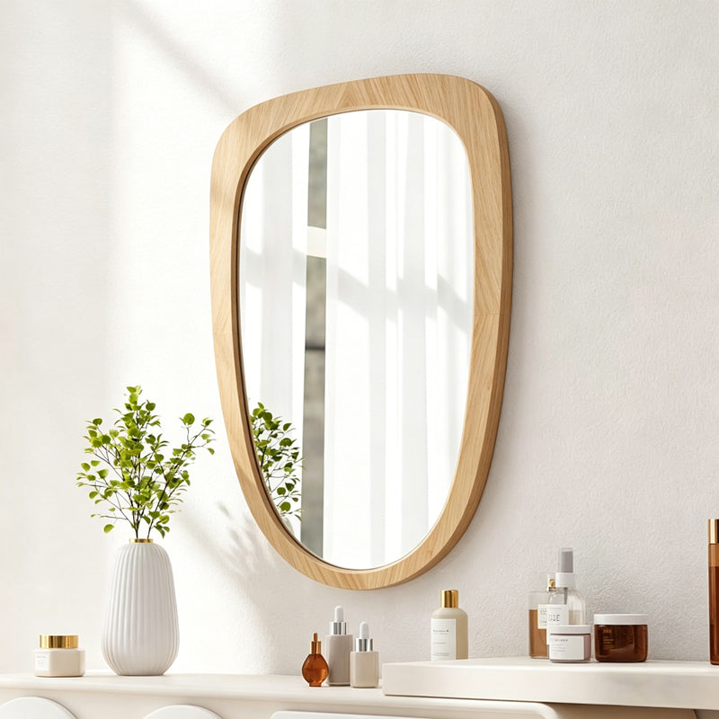 Огледало phaedra mdf естествено покритие 74x2.5x120 см