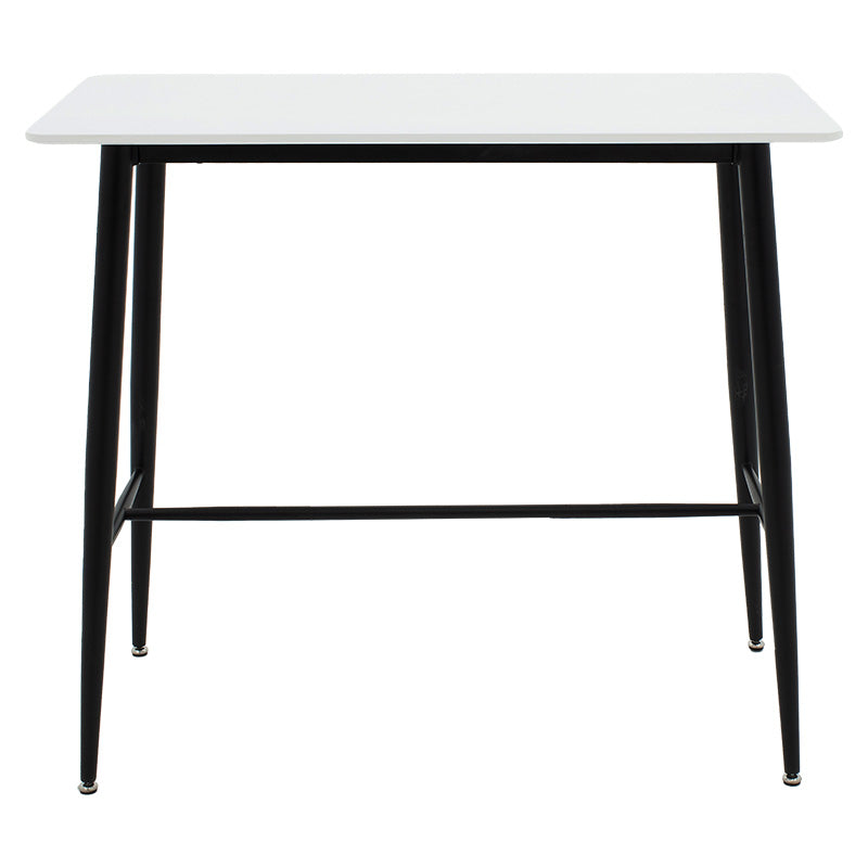 Бар маса HARRIET  mdf в бяло-черен цвят 120x60x105см