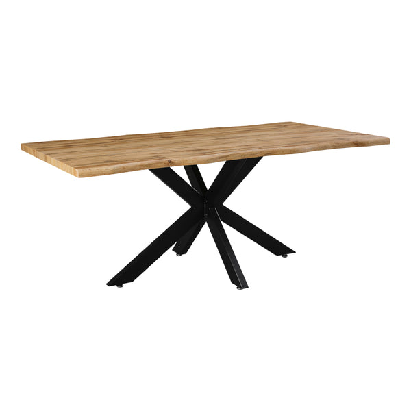 Маса трапезна GILMAN MDF в цвят sonoma-black 180x90x75см.