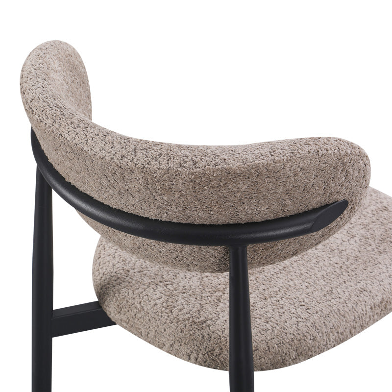 Стол Folegio сив цвят с черни крака 50x57x79.5см