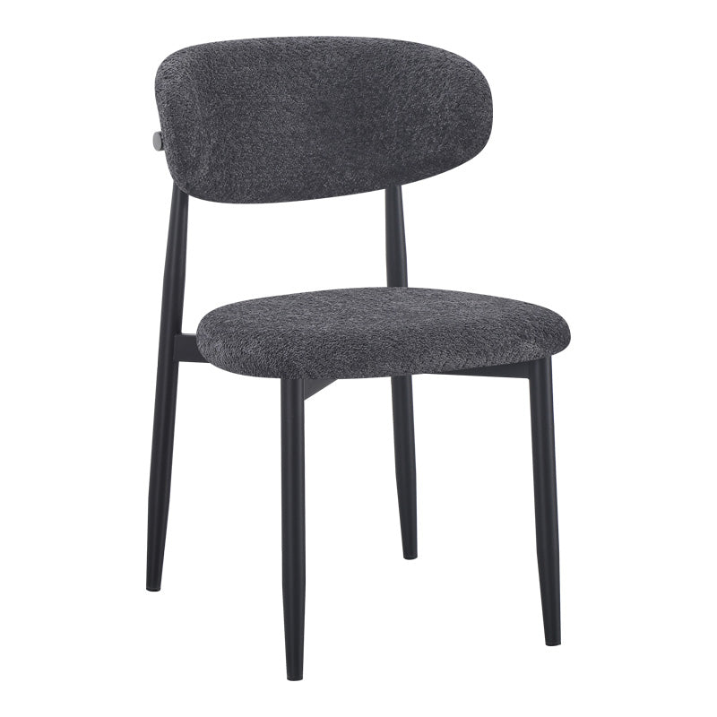 Стол FOLEGIO  цвят антрацит с черни крака 50x57x79.5см