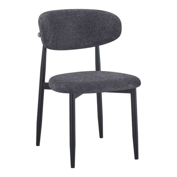 Стол FOLEGIO  цвят антрацит с черни крака 50x57x79.5см