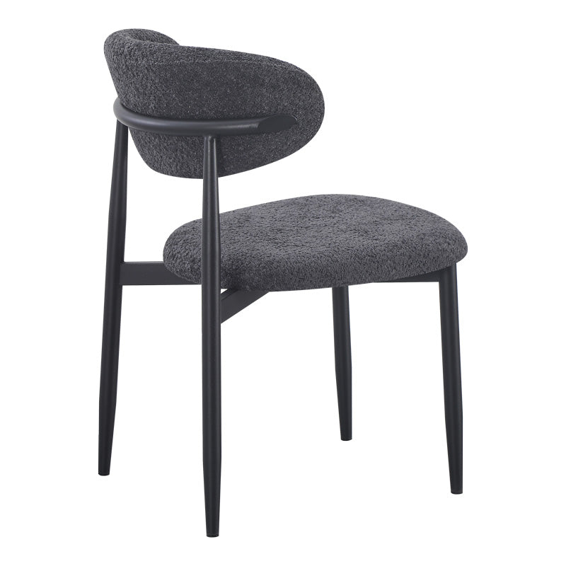 Стол FOLEGIO  цвят антрацит с черни крака 50x57x79.5см