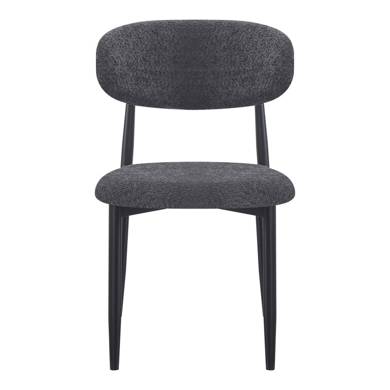 Стол Folegio цвят антрацит с черни крака 50x57x79.5см