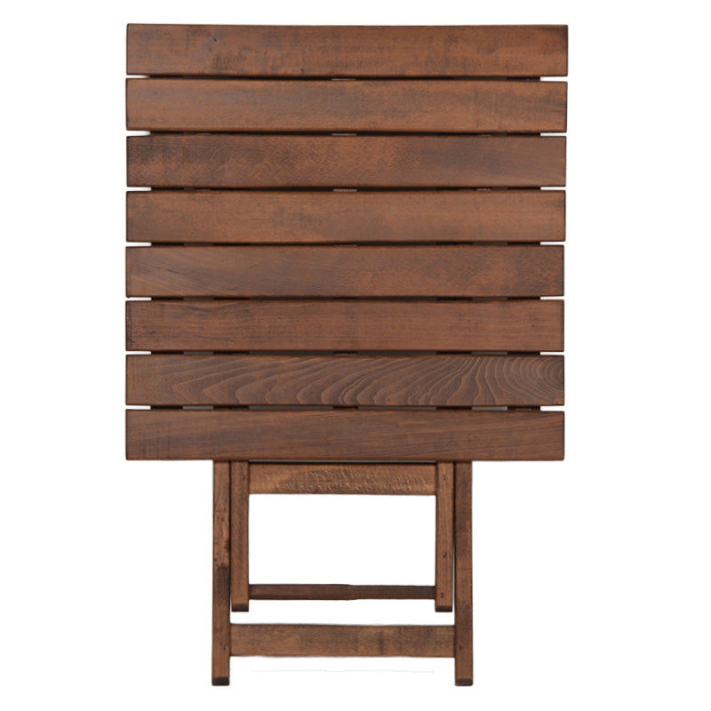 Маса Retto бук орех импрегнация 60x60x73см
