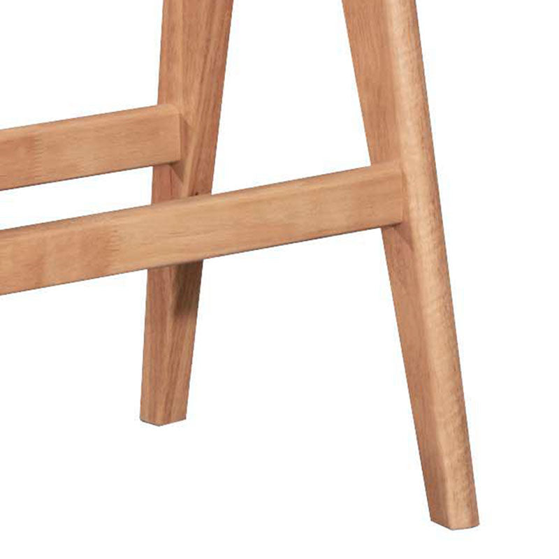 Трапезна бар маса WINSLOW каучуково дърво орех 120x45x100см