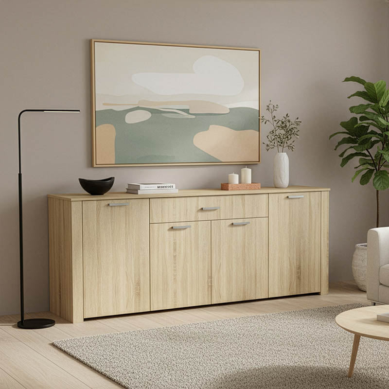 Бюфет Kinley сонома цвят  210x40x82см