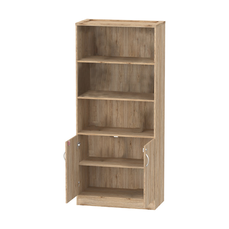 Библиотека Anze естествен меламин 80x40x180см