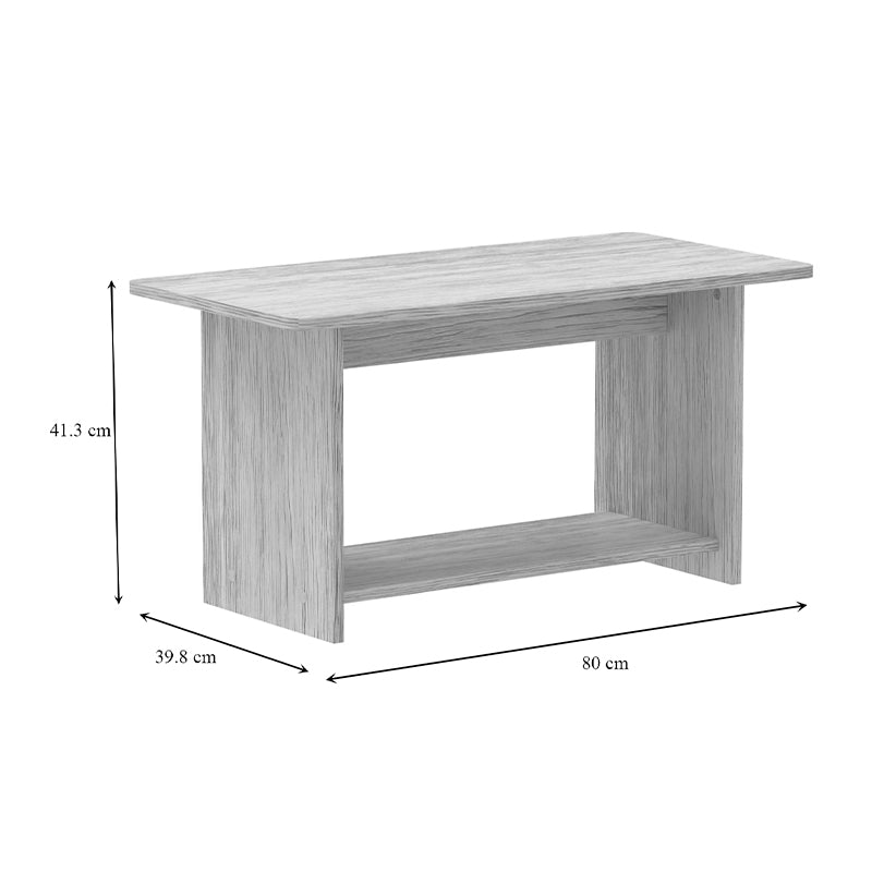 Холна маса  KUMBA цвят дъб 80x40x42см