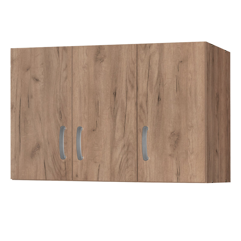 Гардероб и шкаф с 3 врати Zelia natural 90x42x240cm