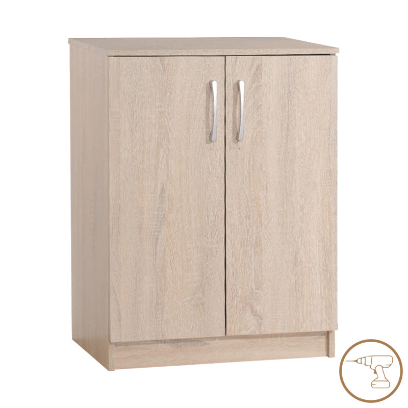 Шкаф за обувки Shordo меламин в естествен цвят 60x40.5x80см