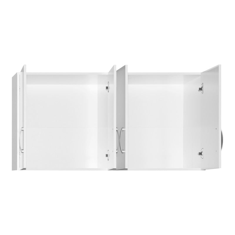 Шкаф ZELIA 4 врати бял цвят 120x42x60см
