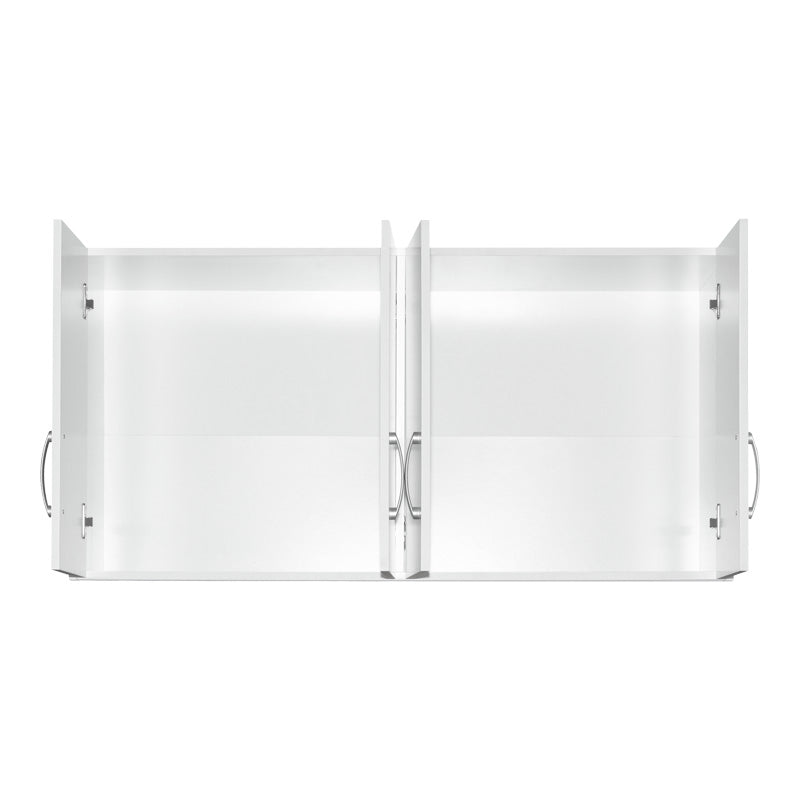 Шкаф ZELIA 4 врати бял цвят 120x42x60см