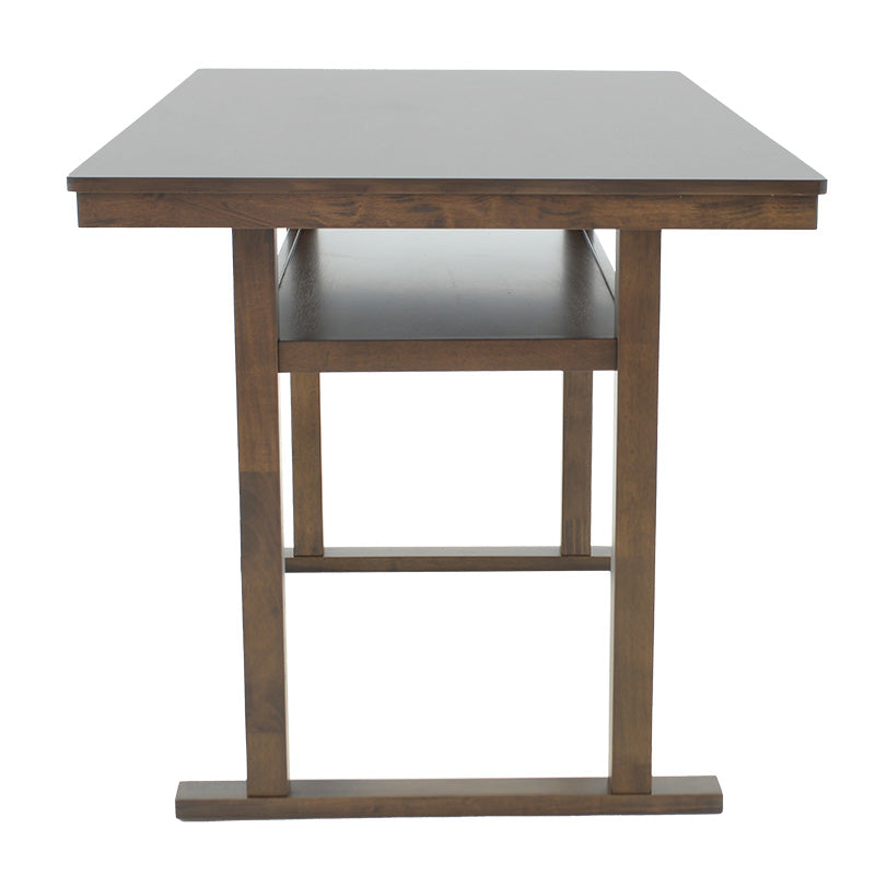 Бар маса Tenor естествено дърво каучуково дърво-MDF орех 150x90x91.5cm