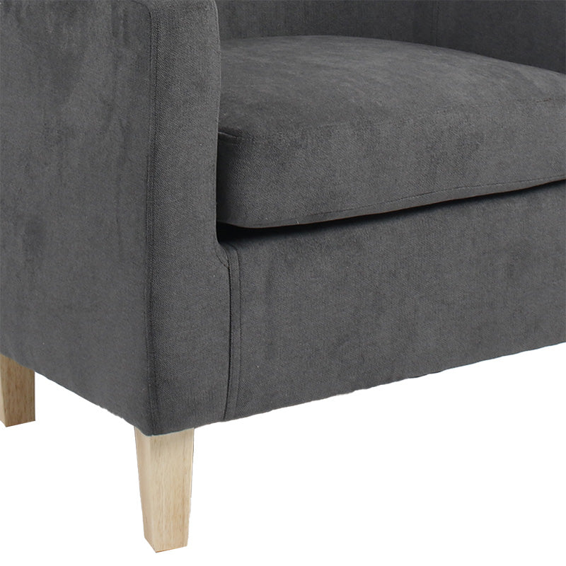 Фотьойл joyful плат антрацит-естествен 71x71x81см