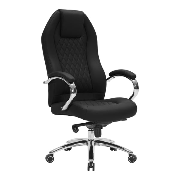 Мениджърски офис стол IONIA черен pu 67x49.5x123см