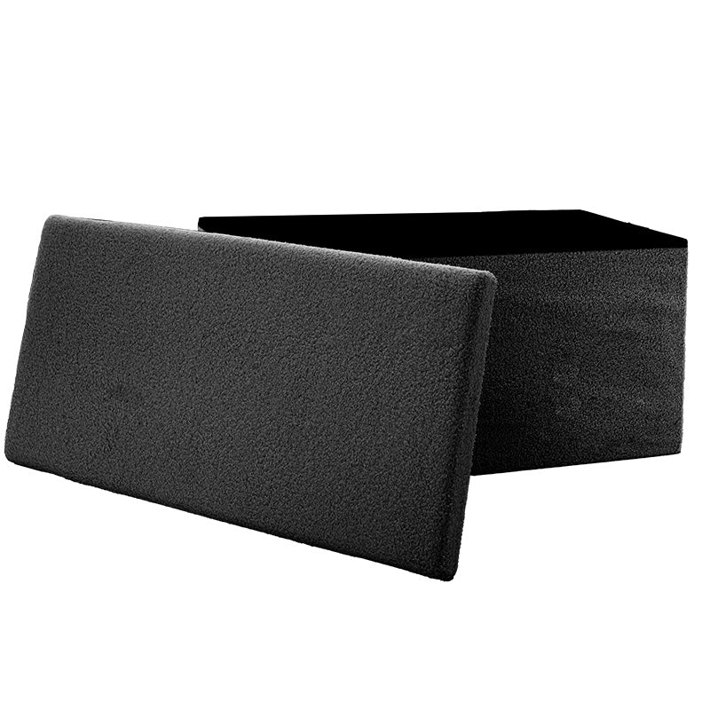 Табуретка-куфар forward плат букле антрацит 76x38x38см