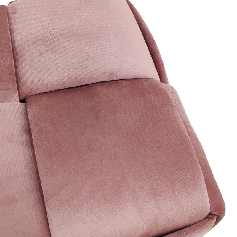 Табуретка Osman  гнила ябълка кадифе 38x38x40cm