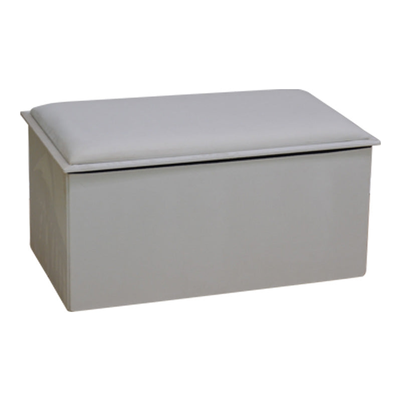 Табуретка-куфар Koper кадифе  в бежов нюанс 76x38x38см