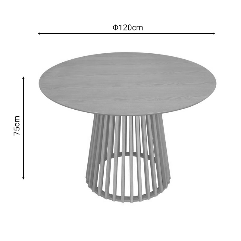 Трапезна маса DOMONIC natural D120x75см