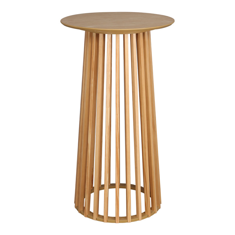 Бар маса Domonic мдф естествен D60x105см