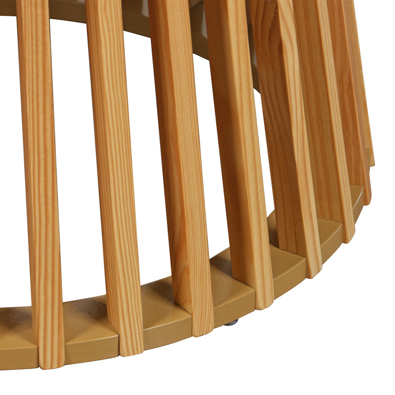 Холна маса Domonic мдф/пв в естествен цвят Д80х45см