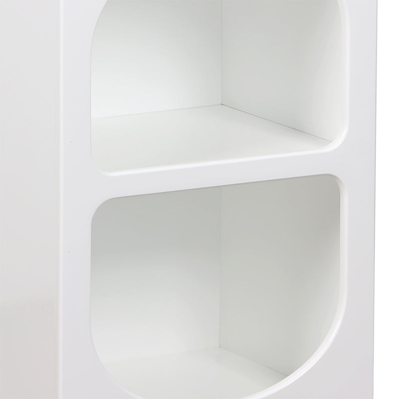 Нощно шкафче pафт EMERSI -MDF в бял цвят 40x32x70см