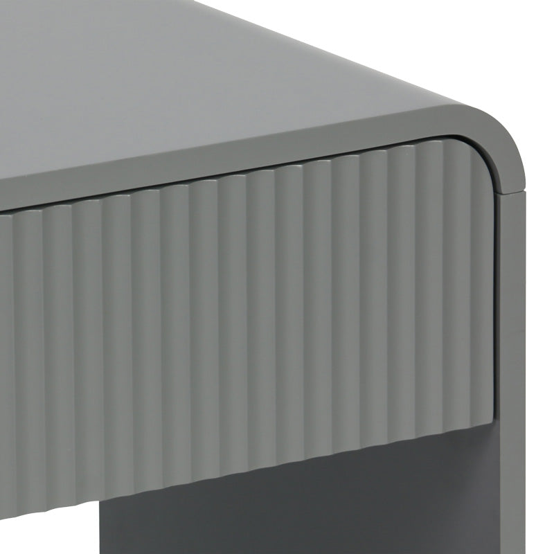 Нощно шкафче ZEPLEN mdf в сив цвят 40x40x53см