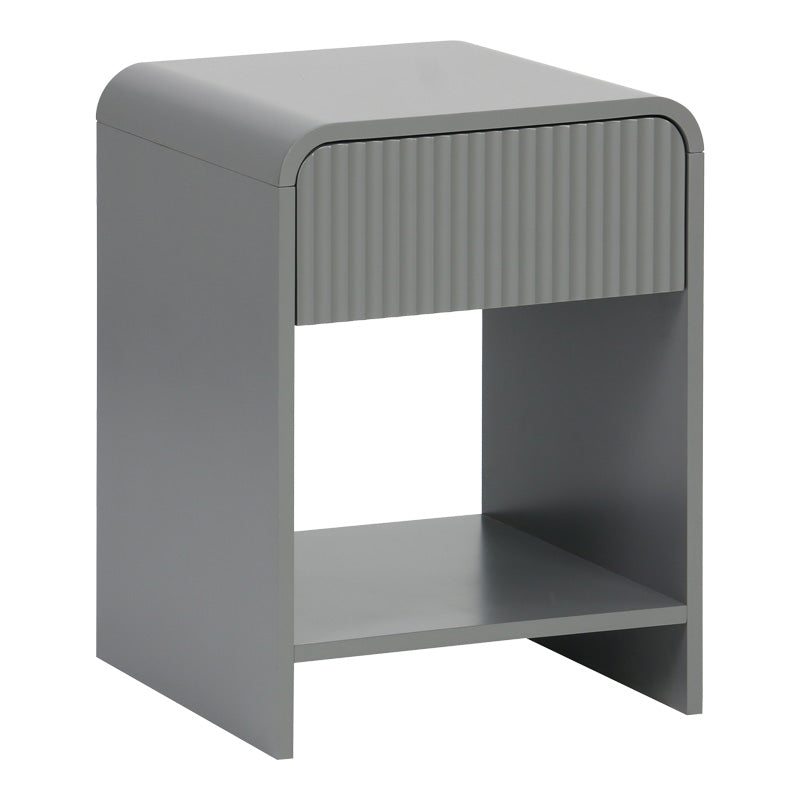Нощно шкафче ZEPLEN mdf в сив цвят 40x40x53см