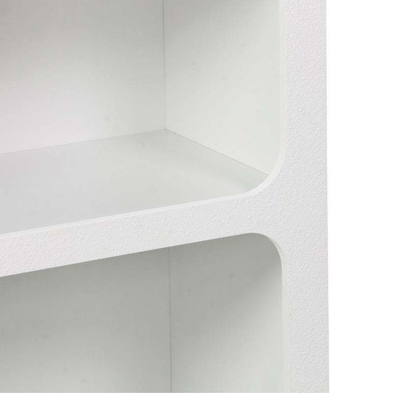 Библиотека EMERSI mdf в бял цвят 70x35x100см