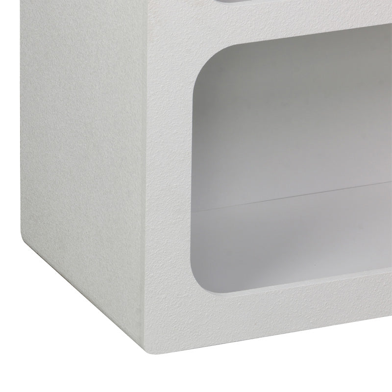 Библиотека EMERSI mdf в бял цвят 70x35x100см