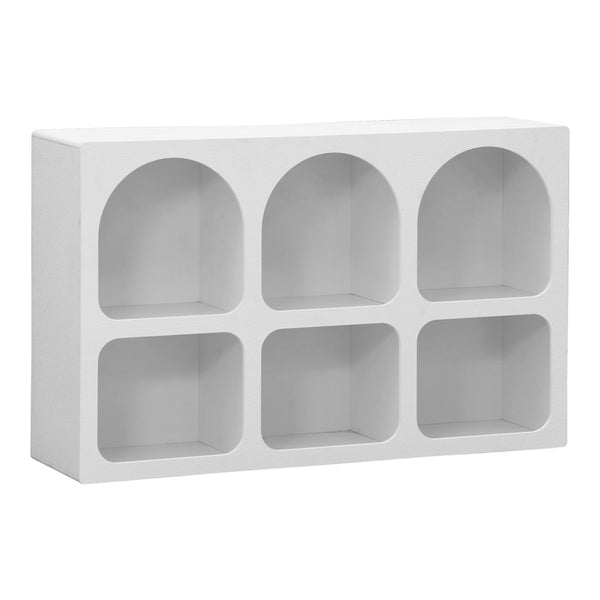 Бюфет EMERSI с рафтове от mdf в бял цвят 120x35x76см