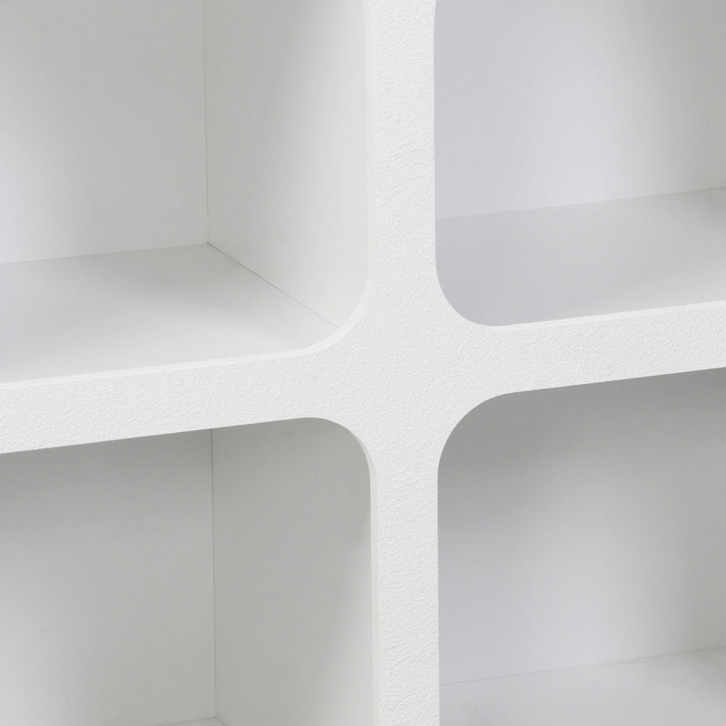 Бюфет EMERSI с рафтове от mdf в бял цвят 120x35x76см