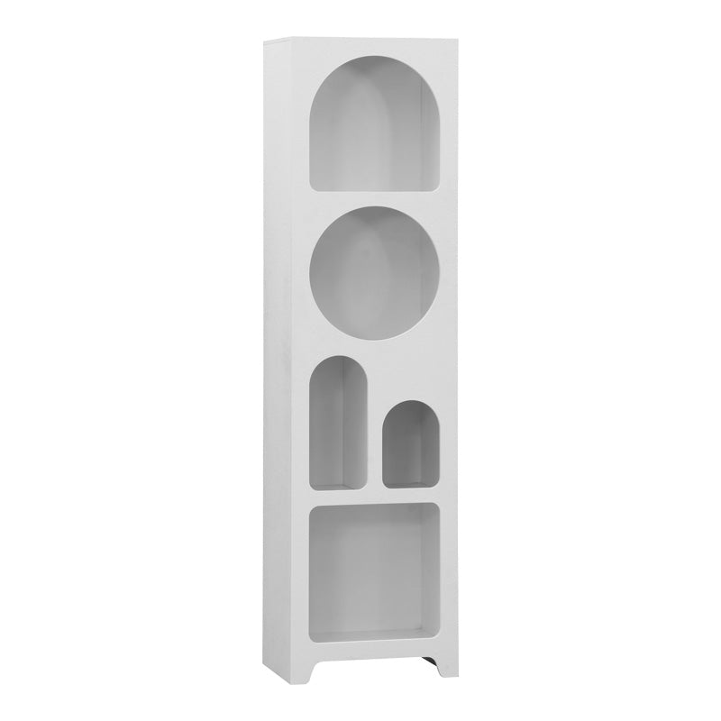 Библиотека EMERSI mdf в бял цвят 48x35x180см