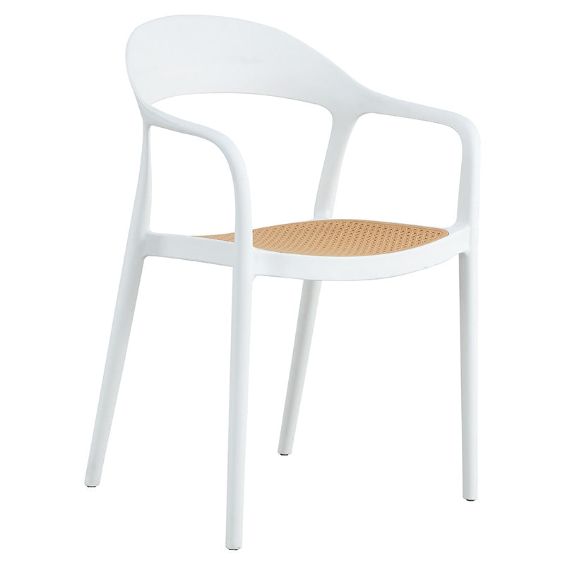 Фотьойл Ember с uv защита pp бежово-бял 52.5x56.5x81см