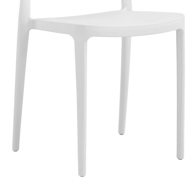 Стол AMVROAN  с UV защита бял pp 51x49x79.5cm