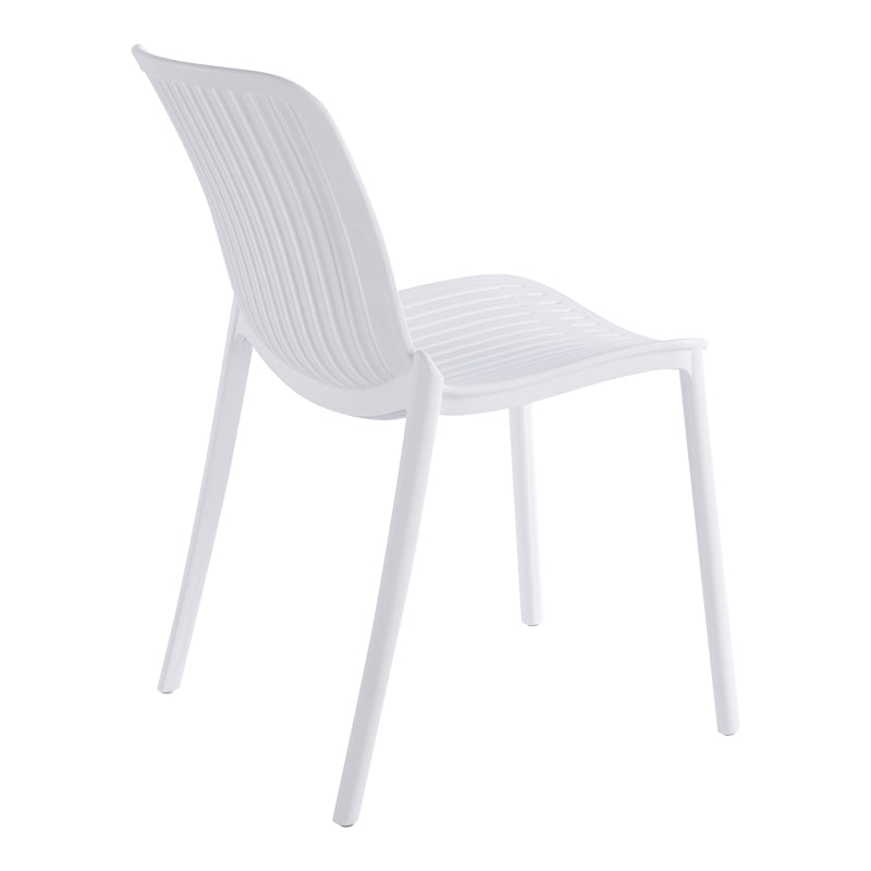 Стифиращ се стол TERAGI pp с uv защита бял 58x43.5x82см