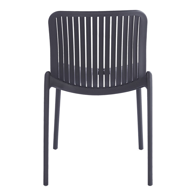 Стифиращ се стол TERAGI  pp с uv защита антрацит 58x43.5x82см