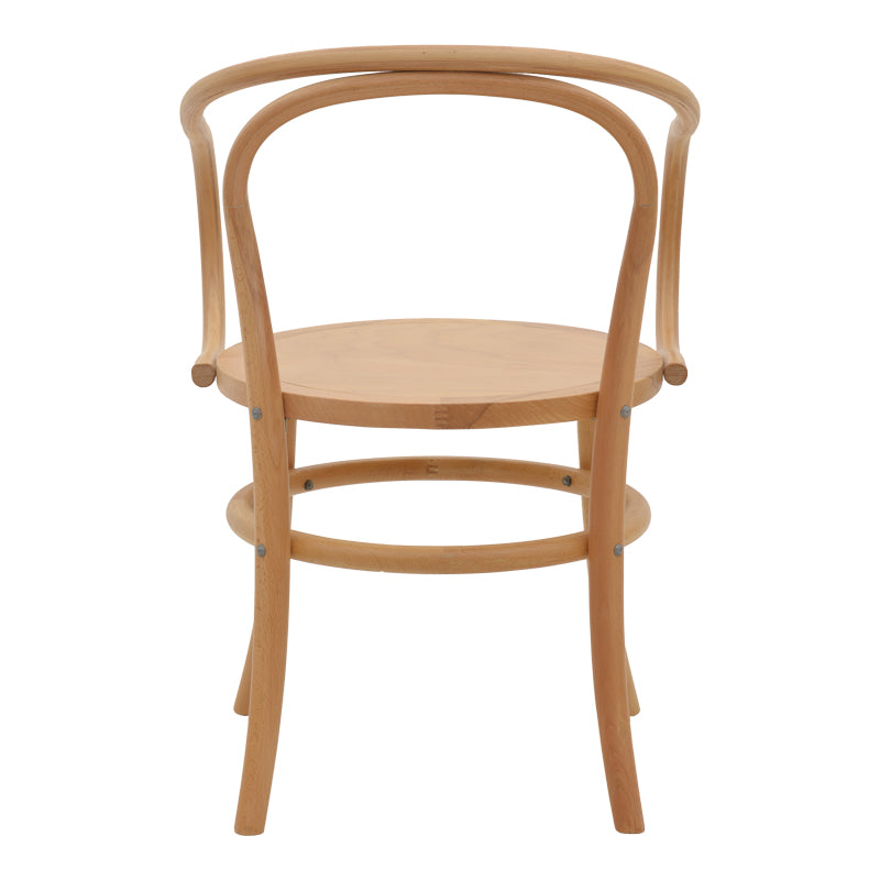 Фотьойл Verfie естествен цвят бук 55x50x83см