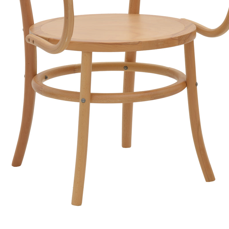 Фотьойл Verfie естествен цвят бук 55x50x83см