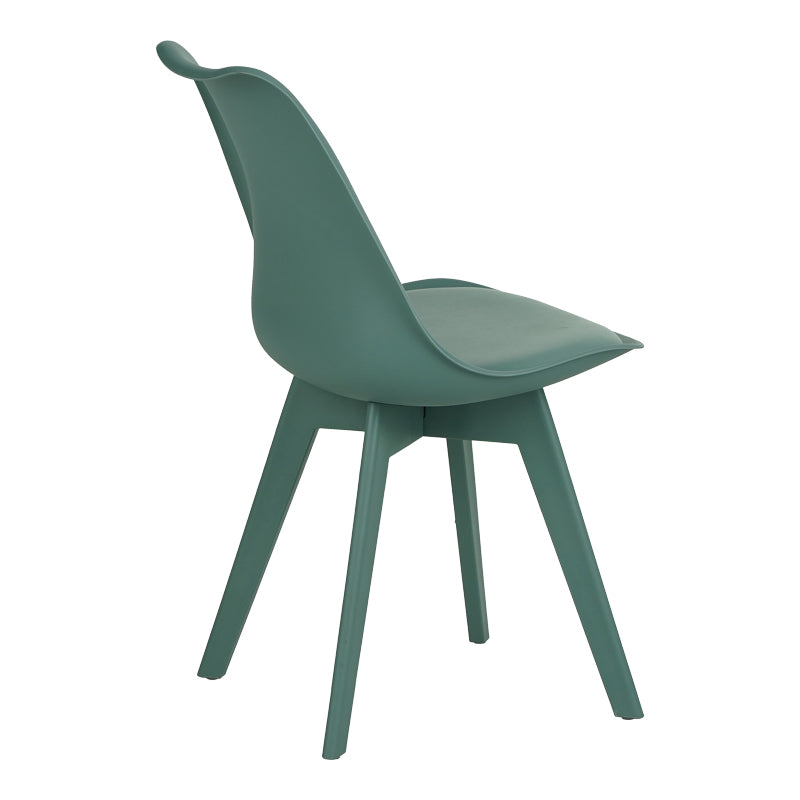 Стол VERONA  PP-PU в зелен цвят 48.5x53.5x81.5cm