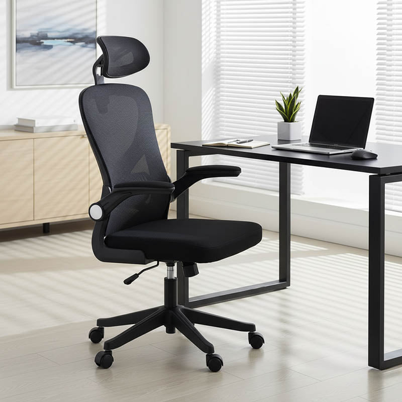 Офис стол мениджър Anthony черен цвят