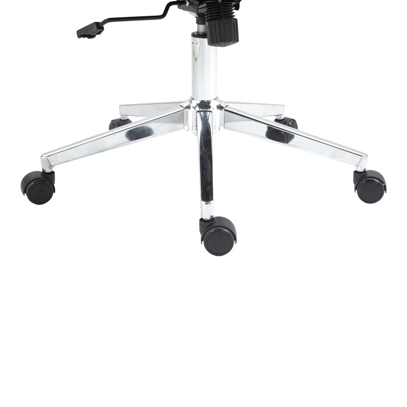 Работен стол мениджър Mergi черна мрежа 62x63x120см