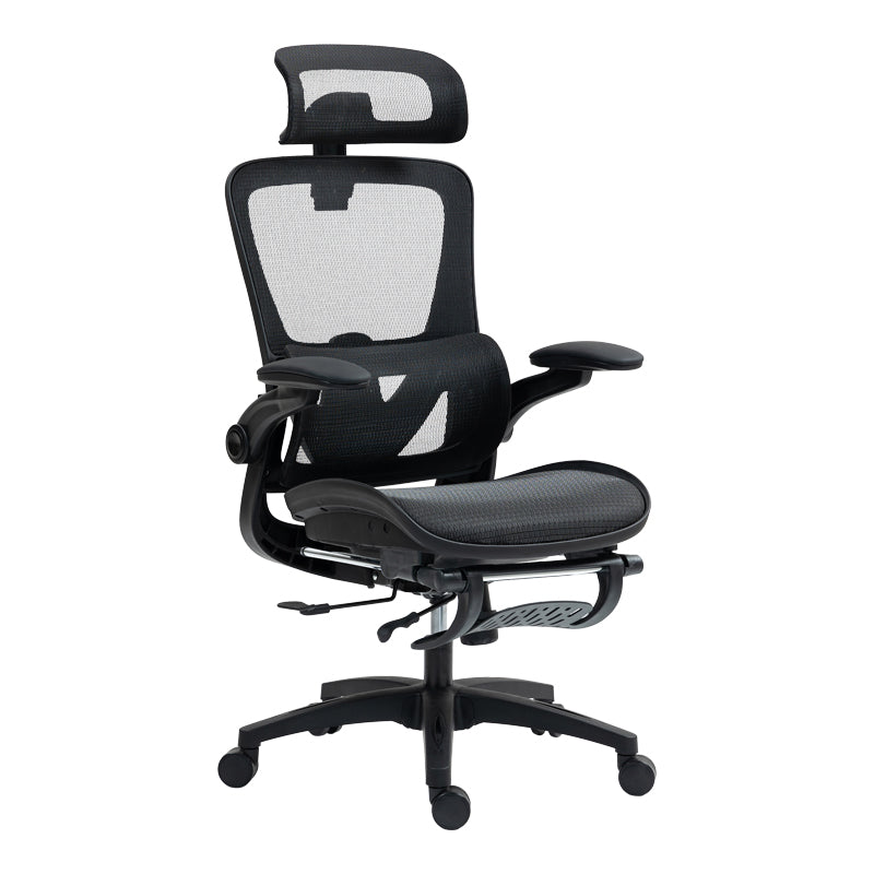 Work chair manager zenyk mesh black 63x70x126cm