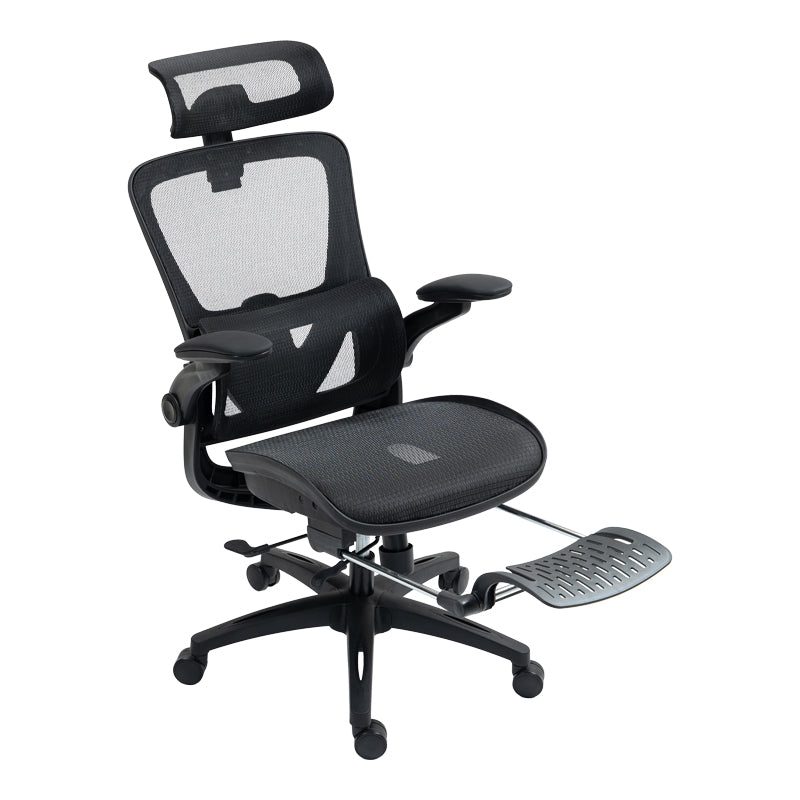 Work chair manager zenyk mesh black 63x70x126cm