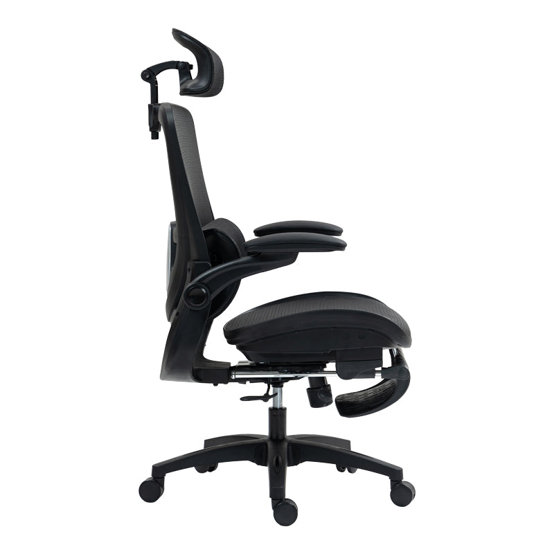 Work chair manager zenyk mesh black 63x70x126cm