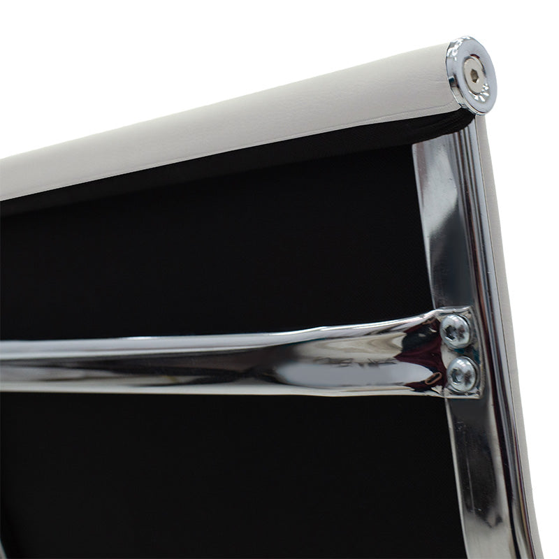 Мениджърски офис стол Valter бял pu 55.5x58x108см