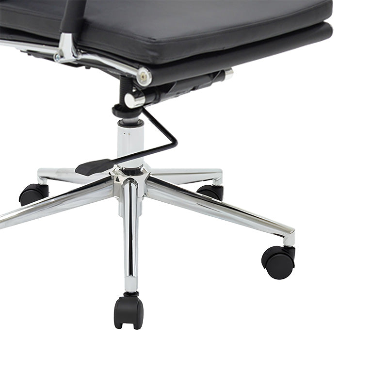 Мениджърски офис стол Tokyo с черен pu 55.5x52x108см