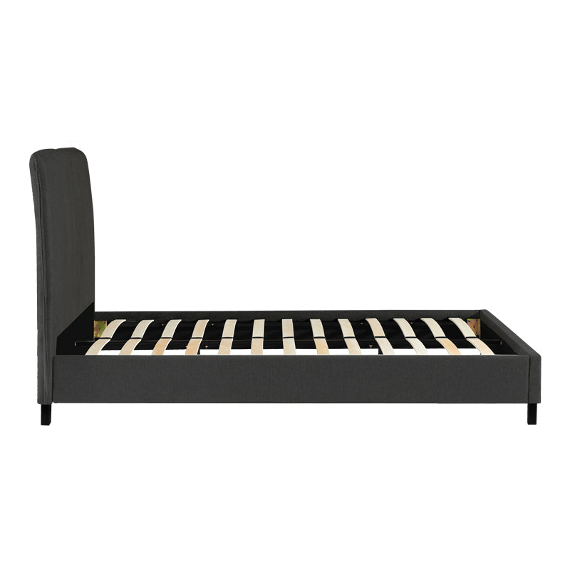 Двойно легло Majus въглен-бежов плат 160x200см